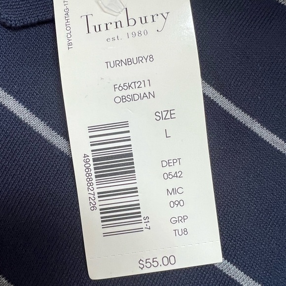 TURNBURY PIMA COTTON GOLF SHIRT BRAND NEW - Picture 3 of 7